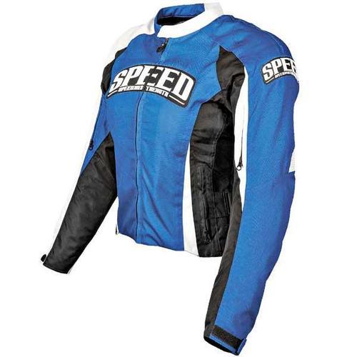 Speed & strength throttle body textile jacket blue