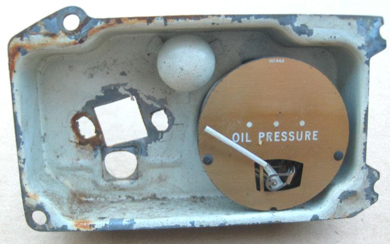 1941 & 1942 packard super 8 oil pressure guage