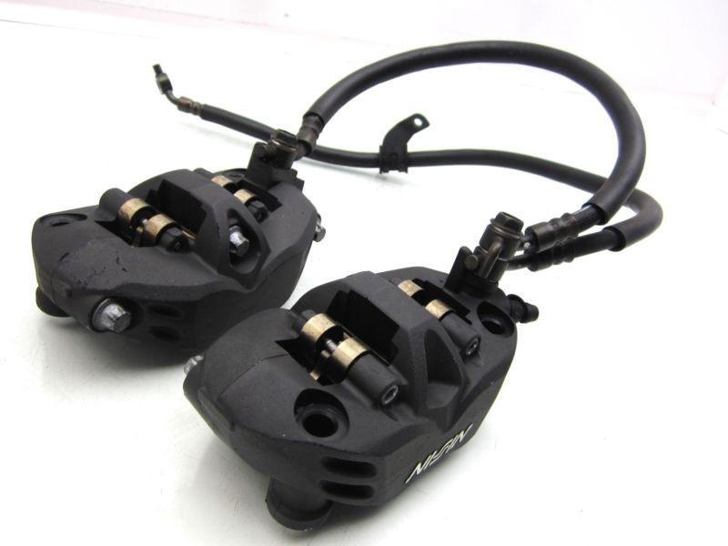 07 08 zx-6r zx6r 6 r zx6 / 2006-2011 zx-14 zx14 front brake calipers & pads