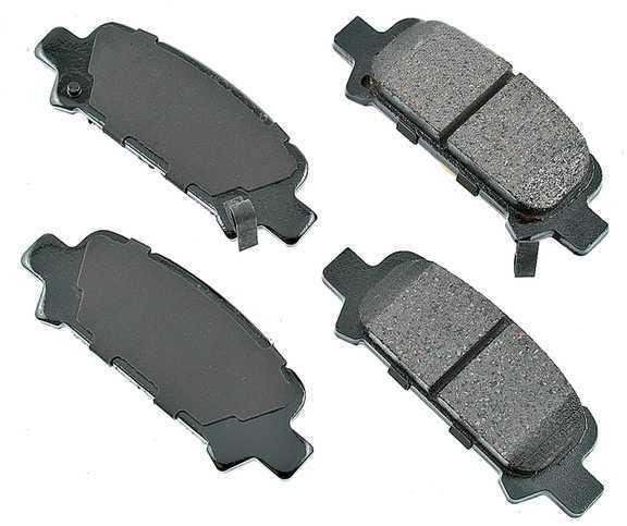 Altrom imports atm d905b - brake pads - rear, ceramic