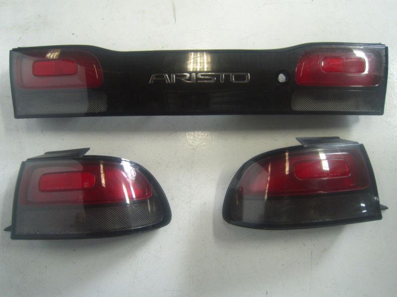 Jdm aristo jzx147 1jz lexus gs300 gs400 91-97 body tail light lamp & reflector