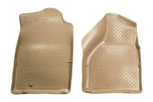 Husky liners 30853 2002 dodge ram tan custom floor mats 1st row