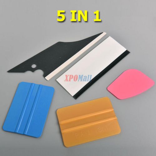 5 in 1 car window film tools tint squeegee scraper set kit car home tint