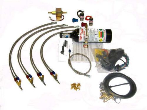 4 cyl direct port nitrous oxide system zx14, gsxr, hayabusa, drag bike nos 2.5lb