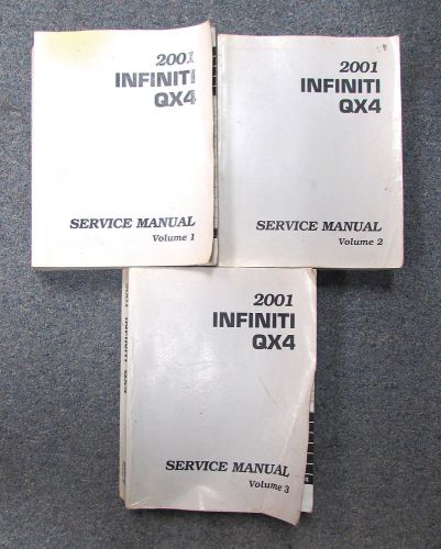 2001 infiniti qx4 service repair manual set