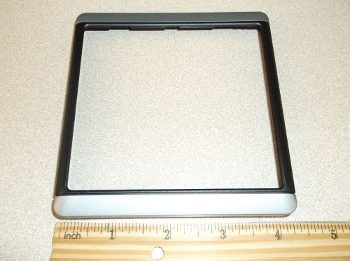 Trim snap piece cover - silver/black 010-12022-01