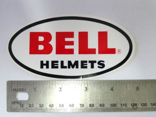 Authentic bell helmets decal sticker