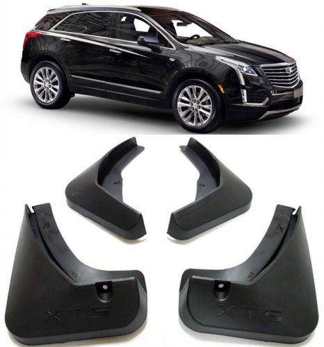 New oem front &amp; rear splash guards mud guards mud flaps for 2016 up cadillac xt5