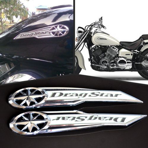 Motorcycle gas tank emblem sticker badge decal for yamaha drag star xv vstar xvs