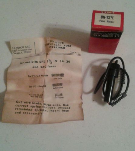 Niehoff universal fuse retainer un-137e