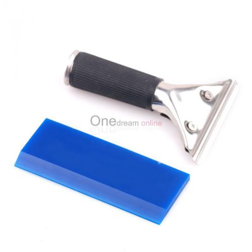 Professional 5&#034; 125mm handle and ultra blue squeegee window tint film tool our#