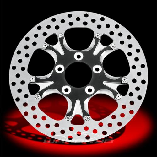 Contrast-cut two-piece brake rotors rotor fr 11 8gascc08-12fl