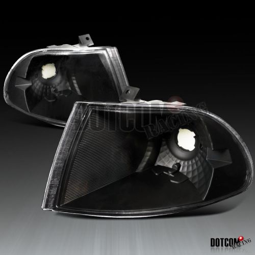 For 92-95 honda civic 4dr sedan eg corner turn signal lights black