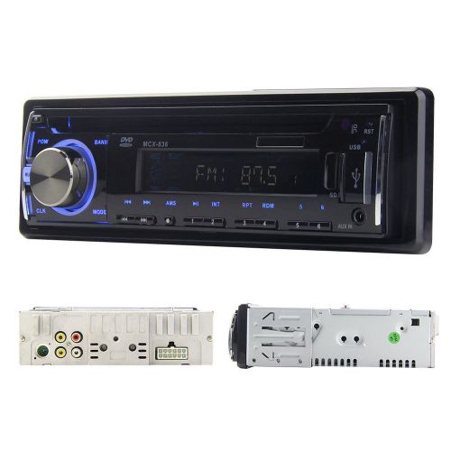 Universal single 1 din head unit in dash stereo mp3 player fm receiver eq+remote