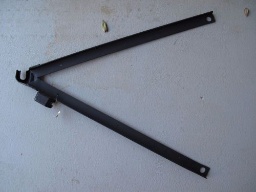 1964 1965 1966 1967 corvette black spare tire tub v strap, brace for 427 l72