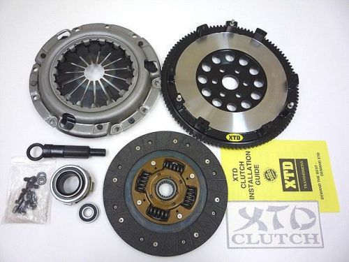 Xtd hd clutch &amp; chrome moly flywheel kit fits mazda miata mx-5 1.8l