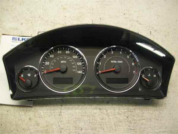 09-10 jeep grand cherokee speedometer cluster 61k oem