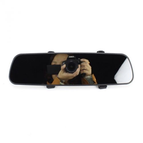 Hd 1080p 2.7&#034; data recorder car rear view mirror camera dash video dvr vehicle