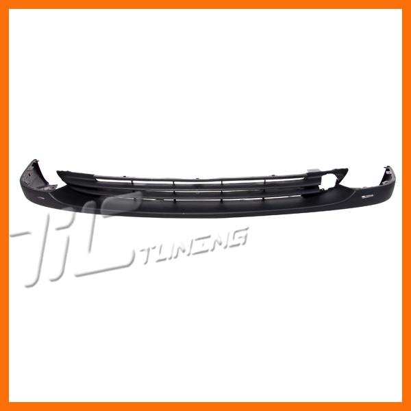 00-02 toyota echo front bumper lower cover spoiler holes wo primered plastic new