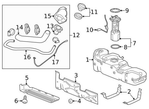 Genuine fuel pump 13578388