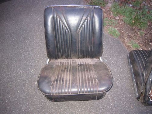 1964 65 chevelle bucket seat track chevy gto straight fold  impala