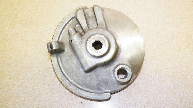 1971-72 honda c70, c70 m, front brake panel, hub, drum, nos 