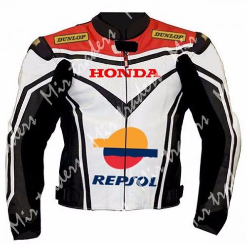 Honda repsol motorbike leather limited ldition men jacket : all size available