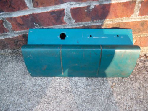 1958 chevy impala biscayne glove box door. used gm oem