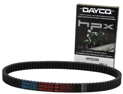 Dayco hpx2203 hpx high performance extreme atv/utv drive belt