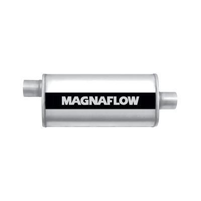 Magnaflow 12255 muffler 2.25" inlet/2.25" outlet stainless steel natural each