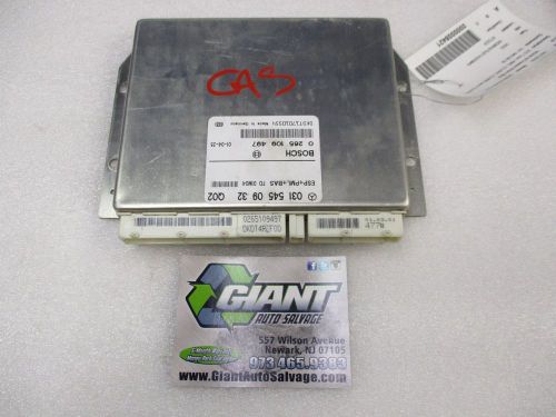 01 mercedes s430 abs control module 0315450932