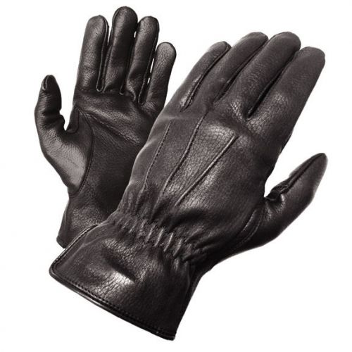 Olympia 140 mens deerskin i black comfort classic gloves large