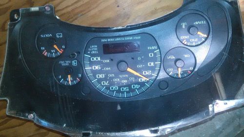 1999 chevy van instrument cluster