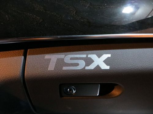 (2pcs) dashboard badge sticker decal tsx