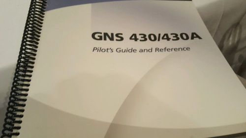 Garmin gns 430/430a pilot guide and reference