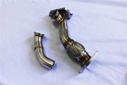 New external wastegate up pipe w/ dump tube 38mm 40mm v-band wrx sti lgt fxt