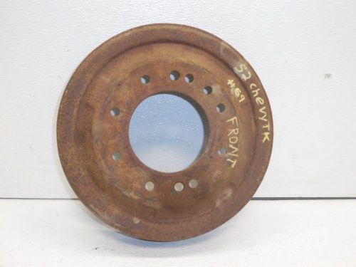 47 48 49 50 51 52 chevy gmc 3/4 ton 3600 pickup truck front brake drum