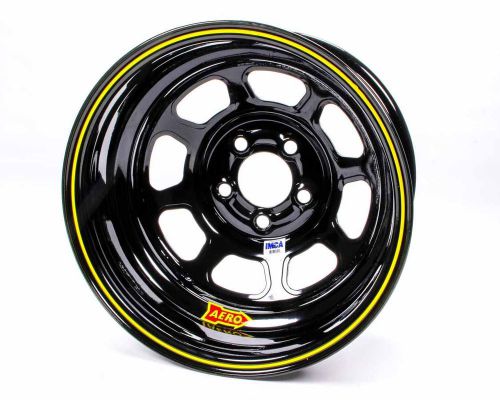Aero race wheels 52-series 15x8 in 5x4.75 black wheel p/n 52-184710