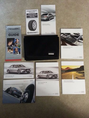 Excellent condition audi a6 / s6 owner&#039;s manual set