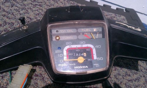 1984 honda aero 50 scooter nb50 speedometer