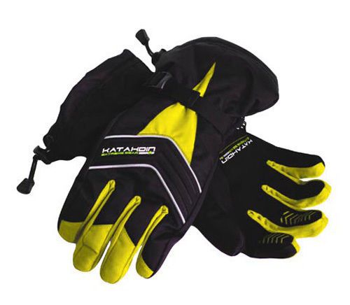 Katahdin gear gl-3 glove - black &amp; yellow 3x-large 7414047