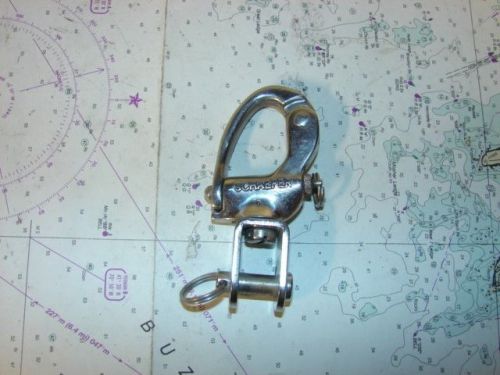 Schaefer marine  ss swivel tack snap shackle