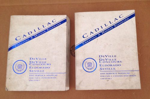 1995 cadillac deville, eldorado, seville, shop service repair manual