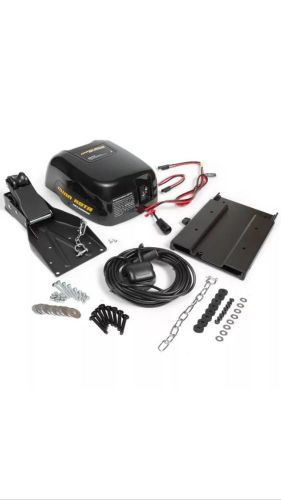 12 volt minn-kota deckhand 40 pontoon electric anchor winch w/ 25 ft remote