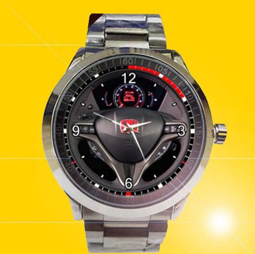 New honda civic type r interior sport metal watch