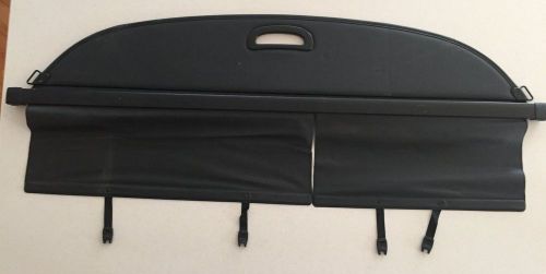 99 - 2003 lexus rx300 rear trunk retractable cargo shade cover black