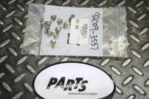 Oem snowmobile carb screws 92009-3557 pkg of 10 bolts