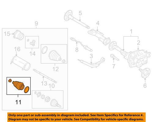 Gm oem-front outer boot 15868188