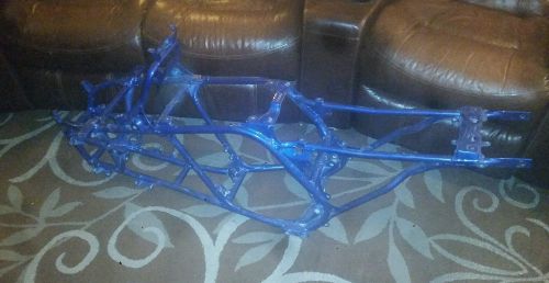 Yamaha banshee blue atv quad frame