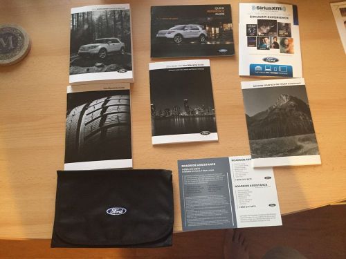 2009 hyundai santa fe owners manual &amp; various supplements